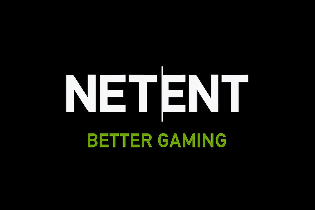 NetEnt Better Gaming Slots logo on black background