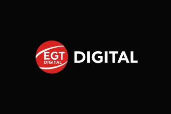 EGT Digital slots logo on black background – online slot provider