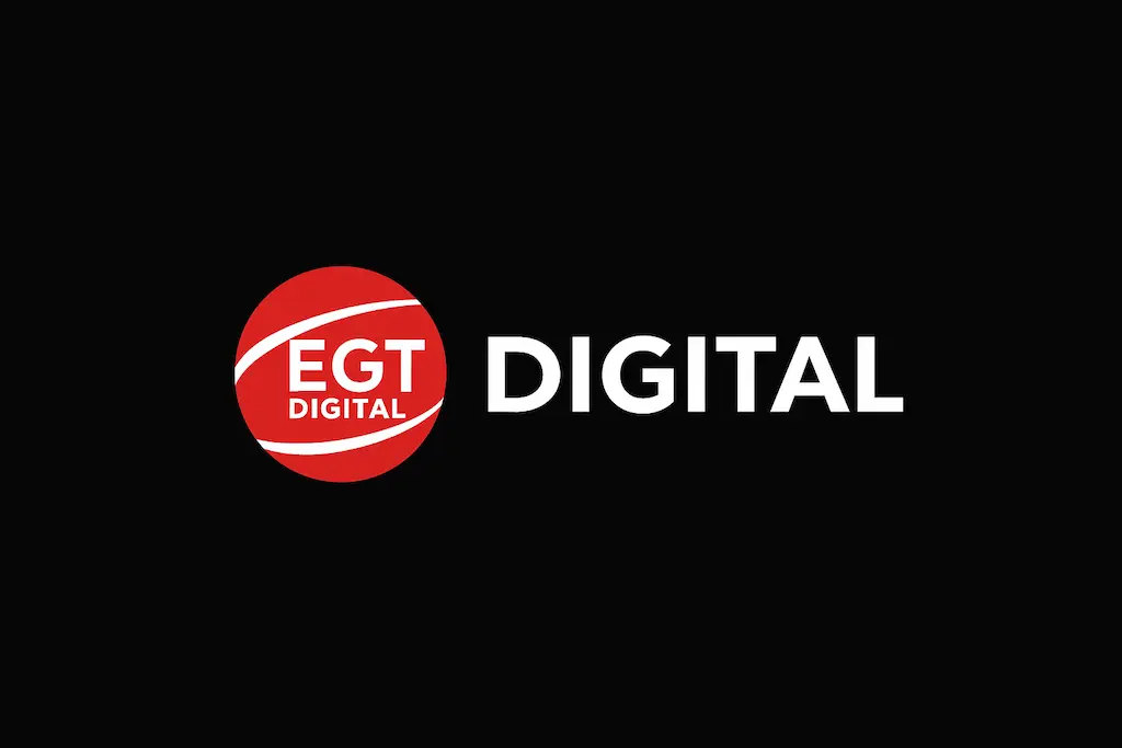 EGT Digital slots logo on black background – online slot provider