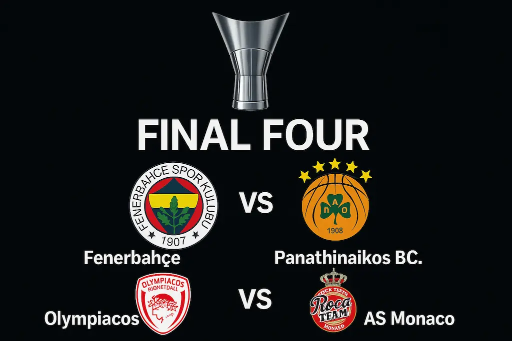 EuroLeague Final Four 2025 semifinals – Fenerbahçe vs Panathinaikos, Olympiacos vs Monaco