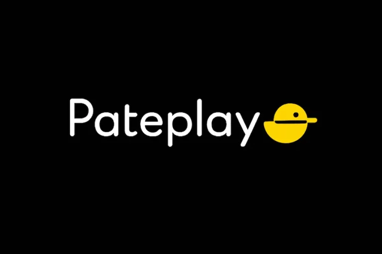 Pateplay slots logo on black background – slot game provider