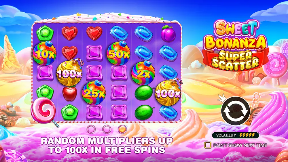Sweet Bonanza Super Scatter Slot – Max Win 50,000x