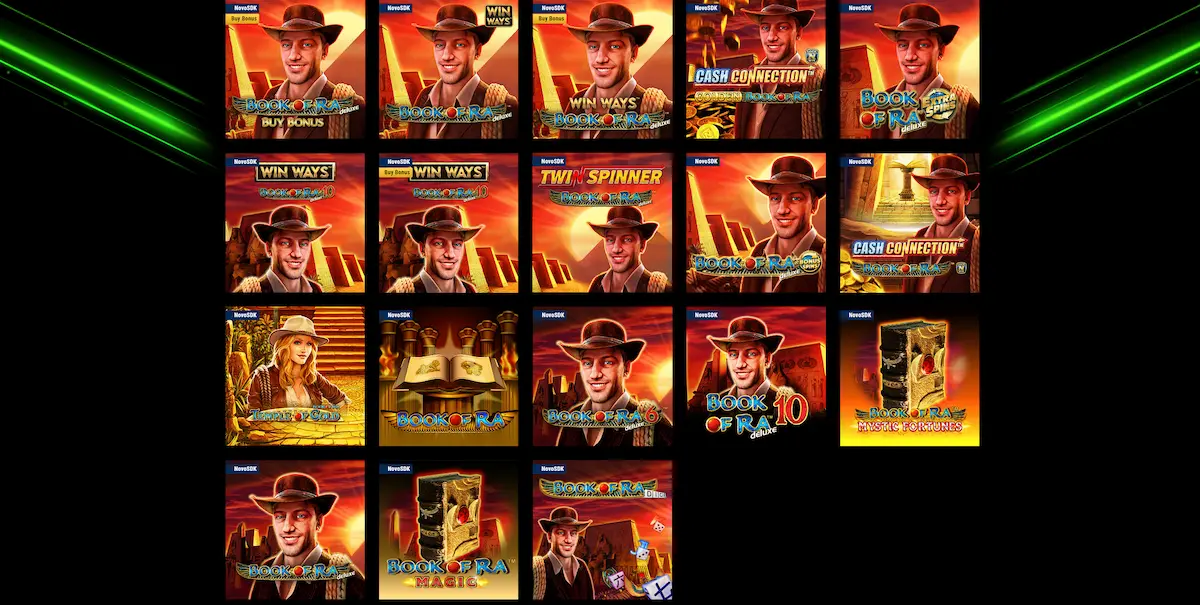 book of ra variation