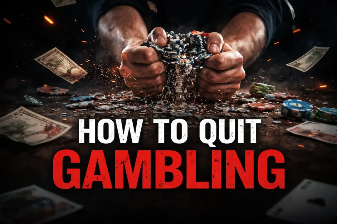 how to quit gambling and stop chasing losses addiction