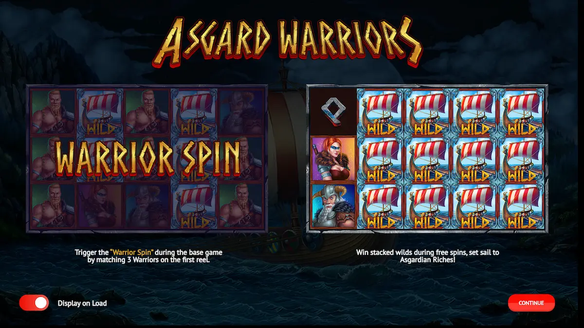 asgard warriors review 1x2 gaming
