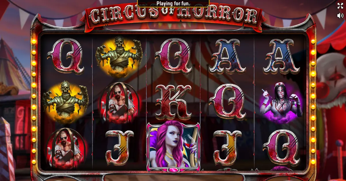 Circus of Horror gameart  screenshot