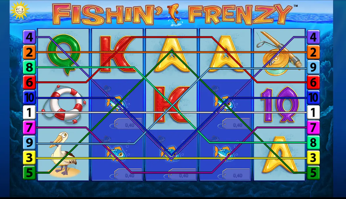 fishin frenzy merkur gaming slot