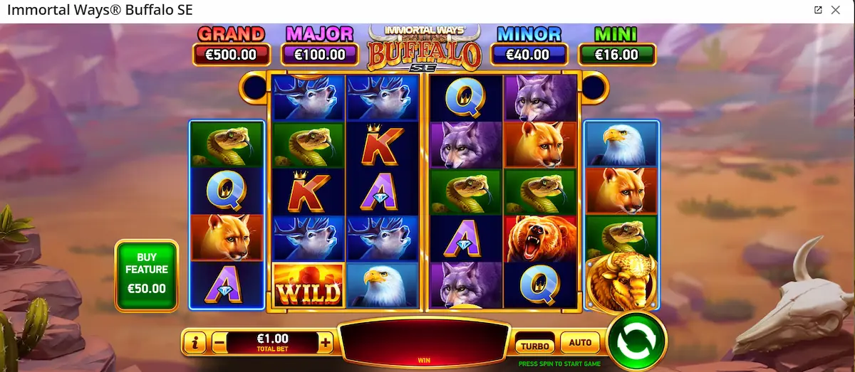 Immortal Ways Buffalo rubyplay goatbetzone
