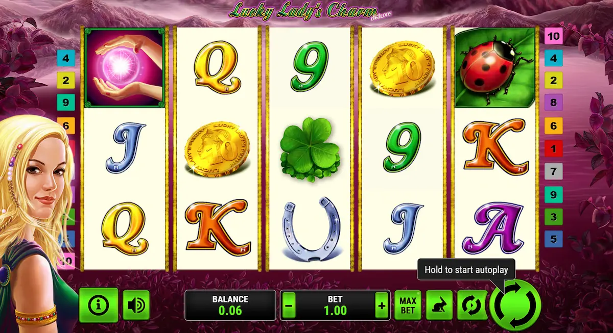 Lucky Lady’s Charm Deluxe by greentube