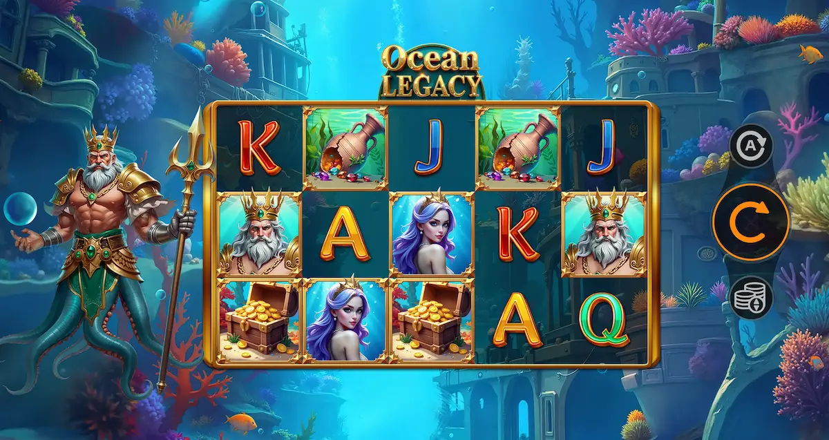 ocean legacy slot by mancala gaming
