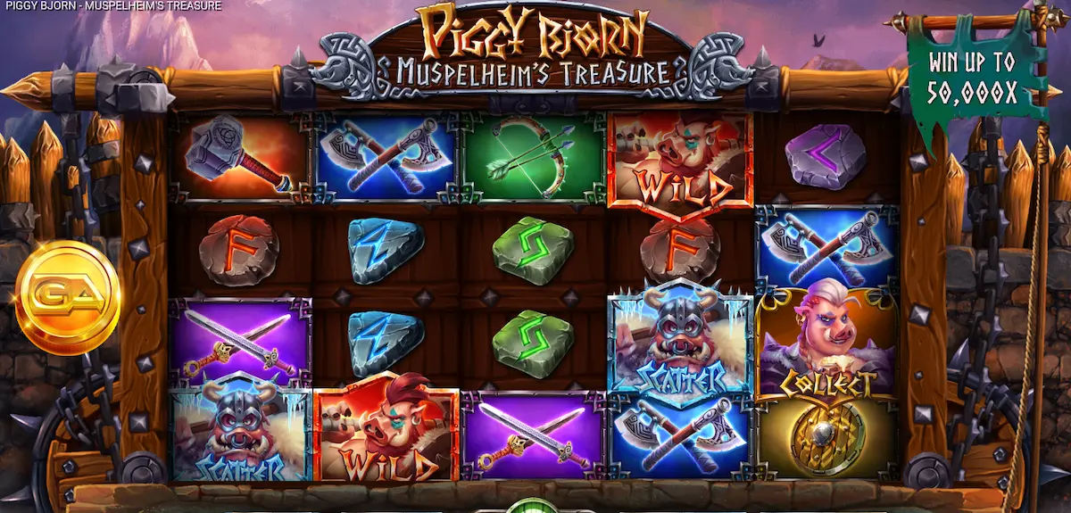 Piggy Bjorn gameart slot screenshot