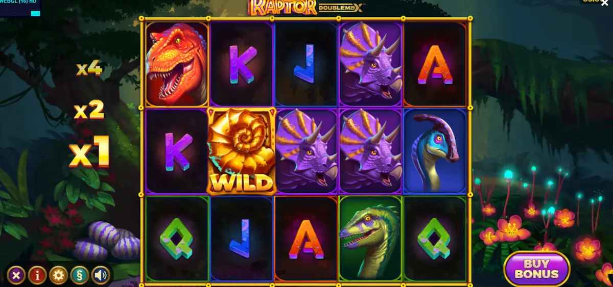 Raptor DoubleMax screenshot gameplay