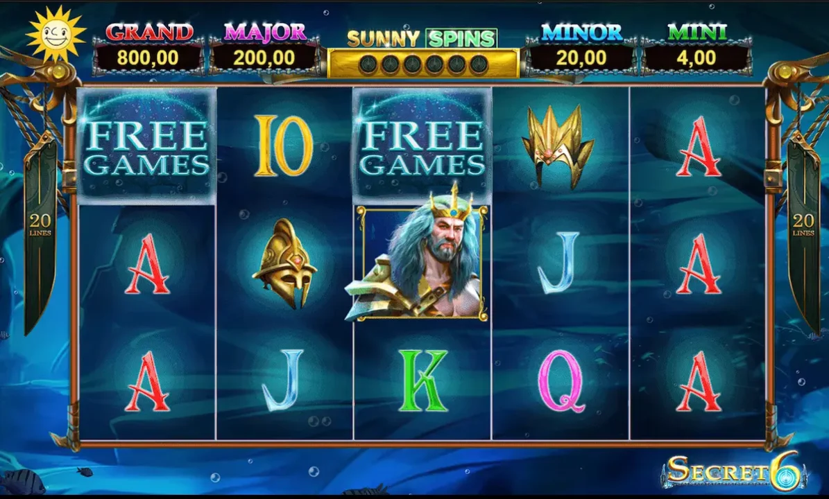 secret 6 by merkur gaming