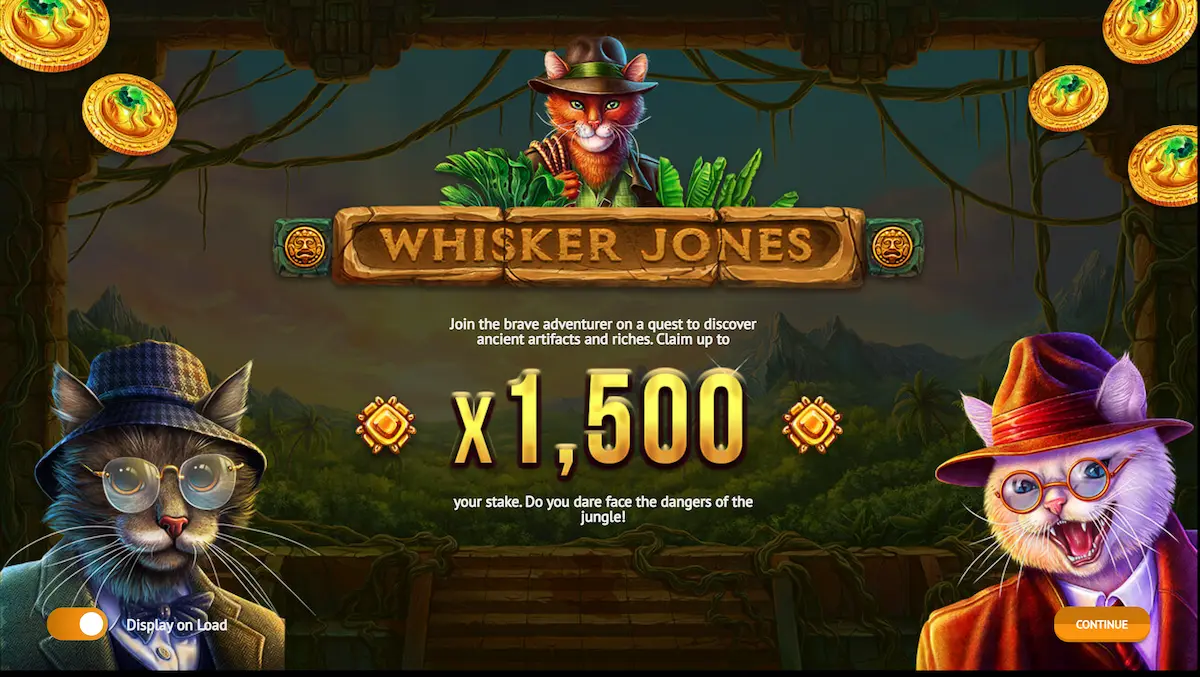 whisker jones 1x2 gaming