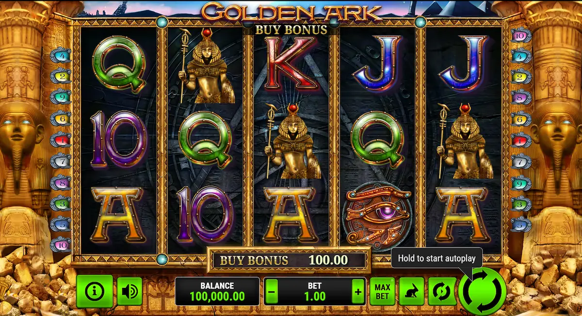 Golden Ark novomatic
