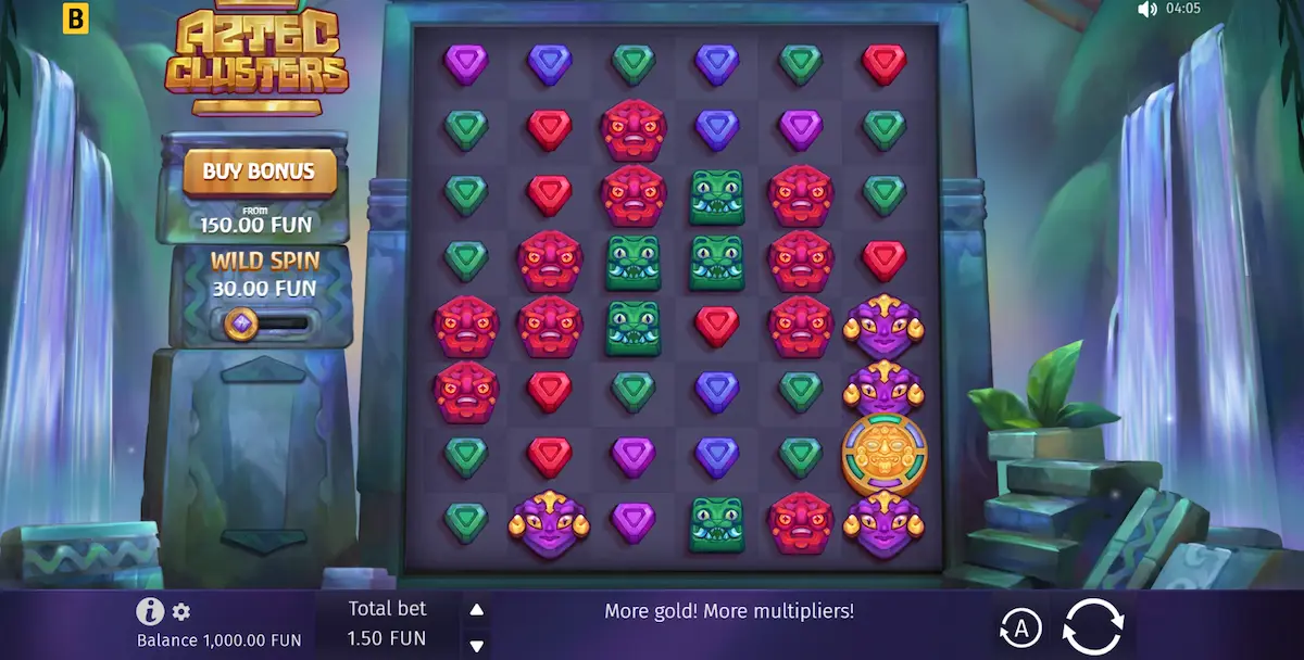 Aztec Clusters bgaming