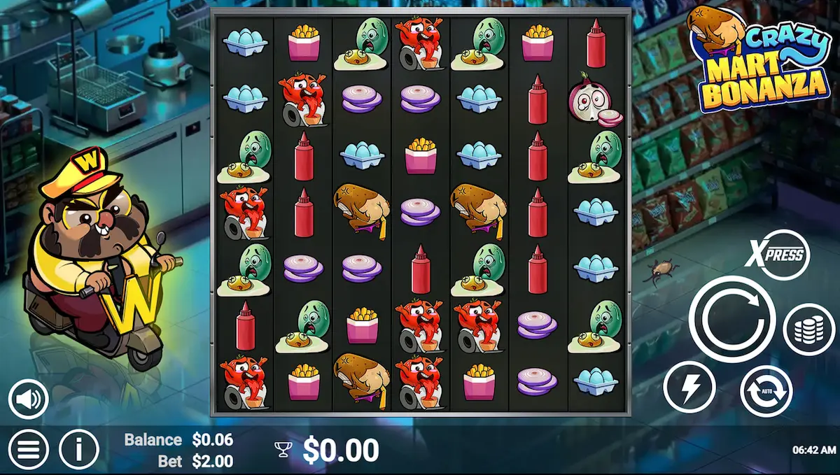Crazy Mart Bonanza avatarUX slots