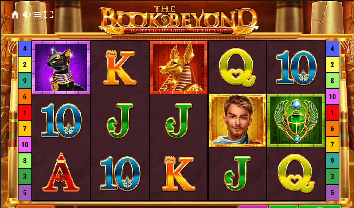 The Book Beyond gamomat screenshot