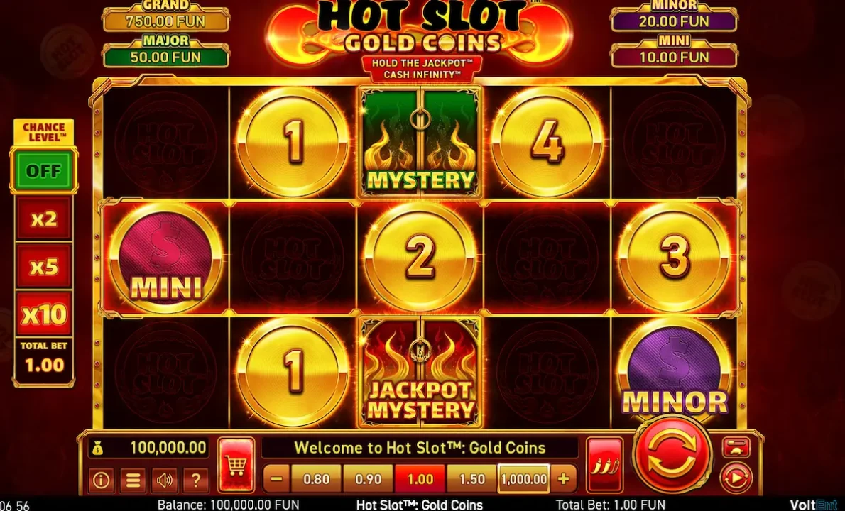 Hot Slot: Gold Coins wazdan