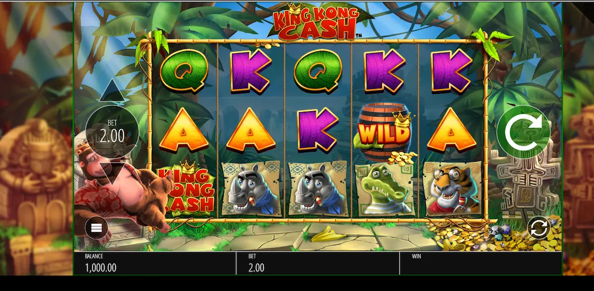 king kong cash blueprint gaming slot