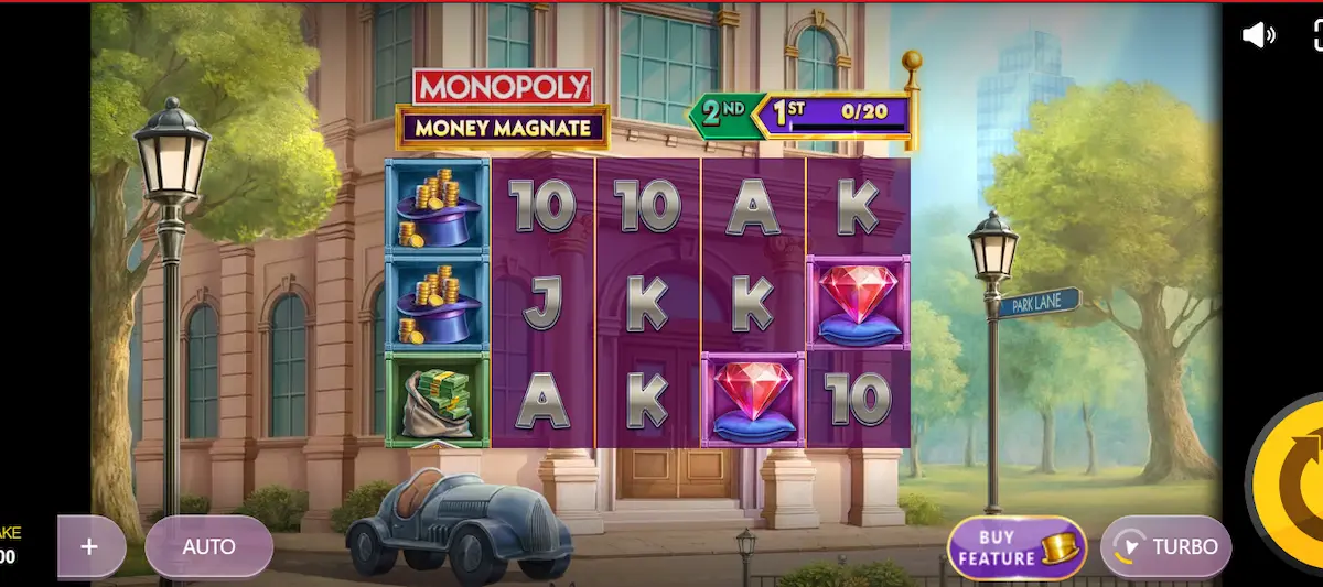 MONOPOLY Money Magnate red tiger