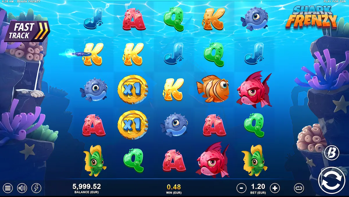 Shark Frenzy slotmill