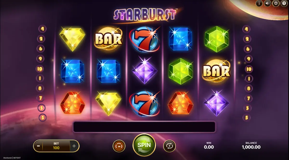 Starburst netent
