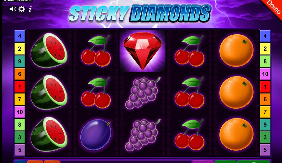 Sticky Diamonds gamomat