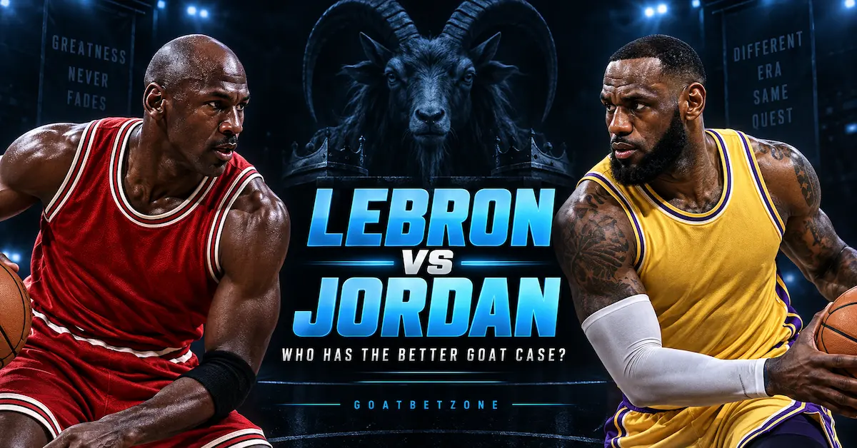 LeBron James vs Michael Jordan in the basketball GOAT debate