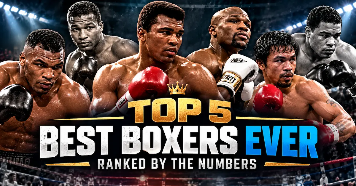 Best Boxers Ever featuring Muhammad Ali, Mike Tyson, Floyd Mayweather, Manny Pacquiao and legendary boxing champions